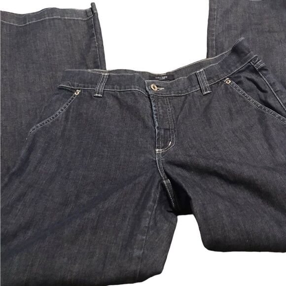 Karen Kane size 10 denim pants excellent condition - Picture 1 of 2